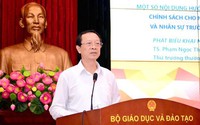 Nghiên cứu, ban hành 3 nghị định và 10 thông tư để hướng dẫn thi hành Luật Nhà giáo