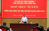 THỦ TƯỚNG HỌP KHẨN ỨNG PHÓ BÃO SỐ 5 (KAJIKI)