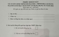 Lấy ý kiến về việc duy trì hay bỏ xét tuyển đại học bằng học bạ