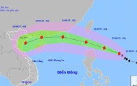 Chuyên gia dự báo 2 kịch bản SIÊU BÃO RAGASA ảnh hưởng tới Việt Nam