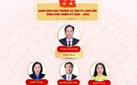 Danh sách Ban Thường vụ Tỉnh ủy Lạng Sơn nhiệm kỳ 2025 - 2030