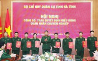 Đưa quân nhân chuyên nghiệp về Ban Chỉ huy Quân sự cấp xã: Cụ thể hóa lộ trình xây dựng quân đội tinh, gọn, mạnh