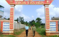 Chi tiết khung tiêu chuẩn danh hiệu thôn, tổ dân phố văn hóa