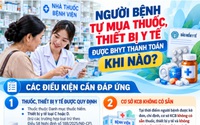 Người bệnh tự mua thuốc, thiết bị y tế được BHYT thanh toán cần đáp ứng các điều kiện nào?