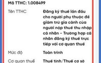 Hướng dẫn đăng ký mới, thay đổi thông tin người phụ thuộc trên Etax Mobile