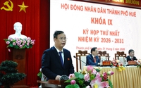 Danh sách Chủ tịch, Phó Chủ tịch HĐND TP Huế nhiệm kỳ 2026 - 2031