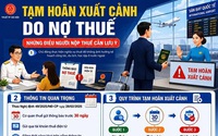 Tạm hoãn xuất cảnh do nợ thuế: Cơ quan thuế khuyến nghị người nộp thuế