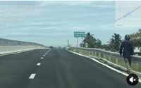 Người dân tuyệt đối không đi bộ, dừng nghỉ, tập thể dục trong phạm vi đường cao tốc
