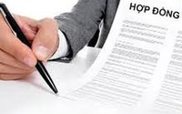Các loại công việc thực hiện ký kết hợp đồng trong đơn vị sự nghiệp công lập