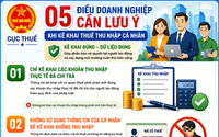 Doanh nghiệp cần lưu ý khi kê khai thuế thu nhập cá nhân