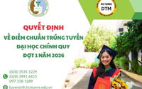 Điểm chuẩn Trường Đại học Tài nguyên và Môi trường TPHCM 2026