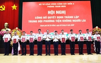 Thành lập đơn vị phương tiện không người lái bảo vệ chủ quyền, giữ gìn an ninh, trật tự, an toàn trên biển