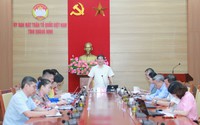 Khẩn trương hoàn thiện phương án tiếp nhận công tác dân vận; triển khai sắp xếp các hội quần chúng, công nhận các hội cấp xã