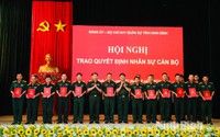 Điều động, bổ nhiệm nhân sự, giải thể, sắp xếp, tổ chức lại lực lượng quân sự địa phương