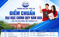 ĐIỂM CHUẨN Trường Đại học Thủy lợi 2026