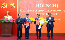 Thủ tướng phê chuẩn nhân sự 3 tỉnh 