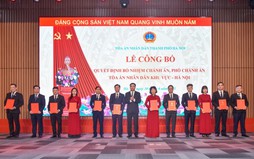 Danh sách 12 Chánh án Tòa án nhân dân Khu vực ở Hà Nội