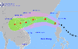 Bão số 3 (bão WIPHA) rất mạnh, di chuyển nhanh phạm vi, cường độ ảnh hưởng rất rộng và nguy hiểm