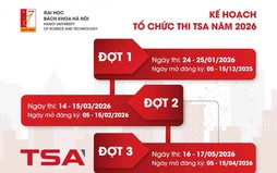 TUYỂN SINH 2026: Lịch thi ĐÁNH GIÁ TƯ DUY (TSA) của ĐẠI HỌC BÁCH KHOA Hà Nội