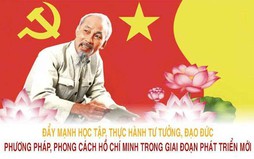 Các nội dung học tập, thực hành tư tưởng, đạo đức, phương pháp, phong cách Hồ Chí Minh
