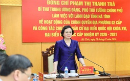 Khẩn trương kiện toàn tổ chức, nhân sự cấp xã; sắp xếp đơn vị sự nghiệp; hoàn thiện bộ máy Trung tâm Dịch vụ tổng hợp cấp xã