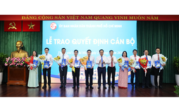 Bổ nhiệm 2 tân Giám đốc Sở và 34 nhân sự mới