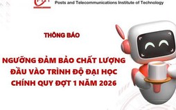 Điểm sàn xét tuyển của Học viện Công nghệ Bưu chính Viễn thông 2026