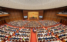 QUỐC HỘI TIẾN HÀNH BẦU THỦ TƯỚNG CHÍNH PHỦ