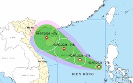 CẬP NHẬT: Tin ÁP THẤP NHIỆT ĐỚI (BÃO SỐ 1) và các chỉ đạo ứng phó