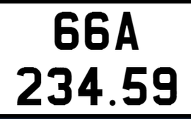 Kết quả đấu giá 345 biển số ô tô các tỉnh thành  ngày 11/10, 51K - 899.98 giá 405 triệu đồng