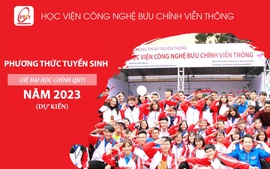 Học viện Công nghệ Bưu chính Viễn thông tuyển sinh đại học năm 2023