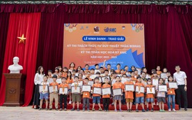 Gần 4.000 học sinh Việt Nam được vinh danh tại kỳ thi Toán học tầm cỡ quốc tế