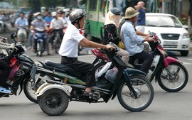 Từ ngày 22/10, miễn lệ phí đăng ký, cấp biển số xe mô tô ba bánh chuyên dùng cho người khuyết tật