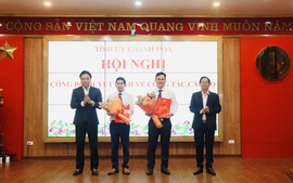 Bổ nhiệm Phó Trưởng Ban Tổ chức Tỉnh ủy và Phó Trưởng Ban Quản lý Khu Kinh tế