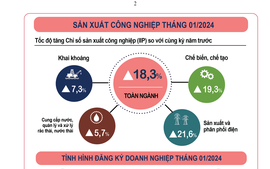 TÌNH HÌNH KINH TẾ - XÃ HỘI THÁNG 1 NĂM 2024