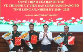 Ban Bí thư chỉ định 3 Đại tá tham gia Ban Chấp hành Đảng bộ tỉnh