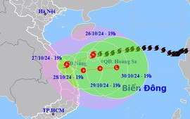 TIN ÁP THẤP NHIỆT ĐỚI (suy yếu từ bão số 6 - bão TRAMI) và các chỉ đạo ứng phó