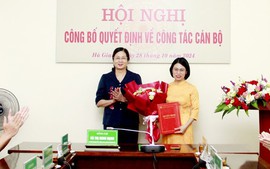 Bổ nhiệm nữ Trưởng phòng giữ chức Phó Giám đốc Chi nhánh NHCSXH tỉnh