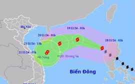 Tin ÁP THẤP NHIỆT ĐỚI suy yếu từ BÃO SỐ 9 (MAN-YI) và các chỉ đạo ứng phó