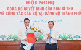 Ban Bí thư chuẩn y tân Ủy viên Ban Thường vụ Thành ủy