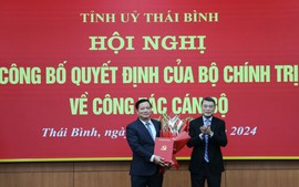 Bộ Chính trị chuẩn y đồng chí Nguyễn Khắc Thận giữ chức Bí thư Tỉnh ủy Thái Bình