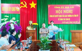 Điều động, chỉ định Bí thư Huyện ủy giữ chức Bí thư Đảng đoàn Ủy ban MTTQ Việt Nam tỉnh