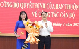 Chỉ định nữ Phó Chủ tịch UBND tỉnh giữ chức Bí thư Huyện ủy