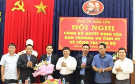 Bổ nhiệm tân Phó Ban Nội chính Tỉnh ủy