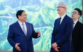CEO Apple Tim Cook nói về 'suối nguồn phát triển' của Việt Nam