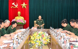 Thượng tướng Trịnh Văn Quyết chỉ đạo đề xuất giải quyết chế độ, chính sách cho bộ đội