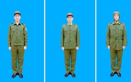 Công an tỉnh giới thiệu mẫu trang phục cho lực lượng tham gia bảo vệ ANTT ở cơ sở