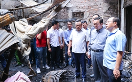 Vụ cháy nhà trọ ở Hà Nội: Khẩn trương khắc phục hậu quả, dành mọi ưu tiên cứu chữa người bị thương