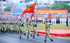 TOÀN CẢNH DIỄU BINH, DIỄU HÀNH KỶ NIỆM 70 NĂM CHIẾN THẮNG ĐIỆN BIÊN PHỦ 7/5/2024