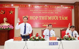 Nam Định thông qua Nghị quyết hỗ trợ lực lượng tham gia bảo vệ an ninh, trật tự ở cơ sở